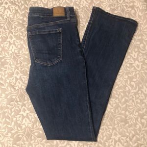 AE High waisted skinny kick jeans!